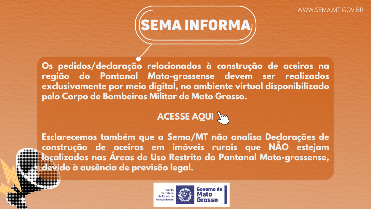 DECLARAÇÃO DE ATIVIDADE DE ACEIRO NO PANTANAL 