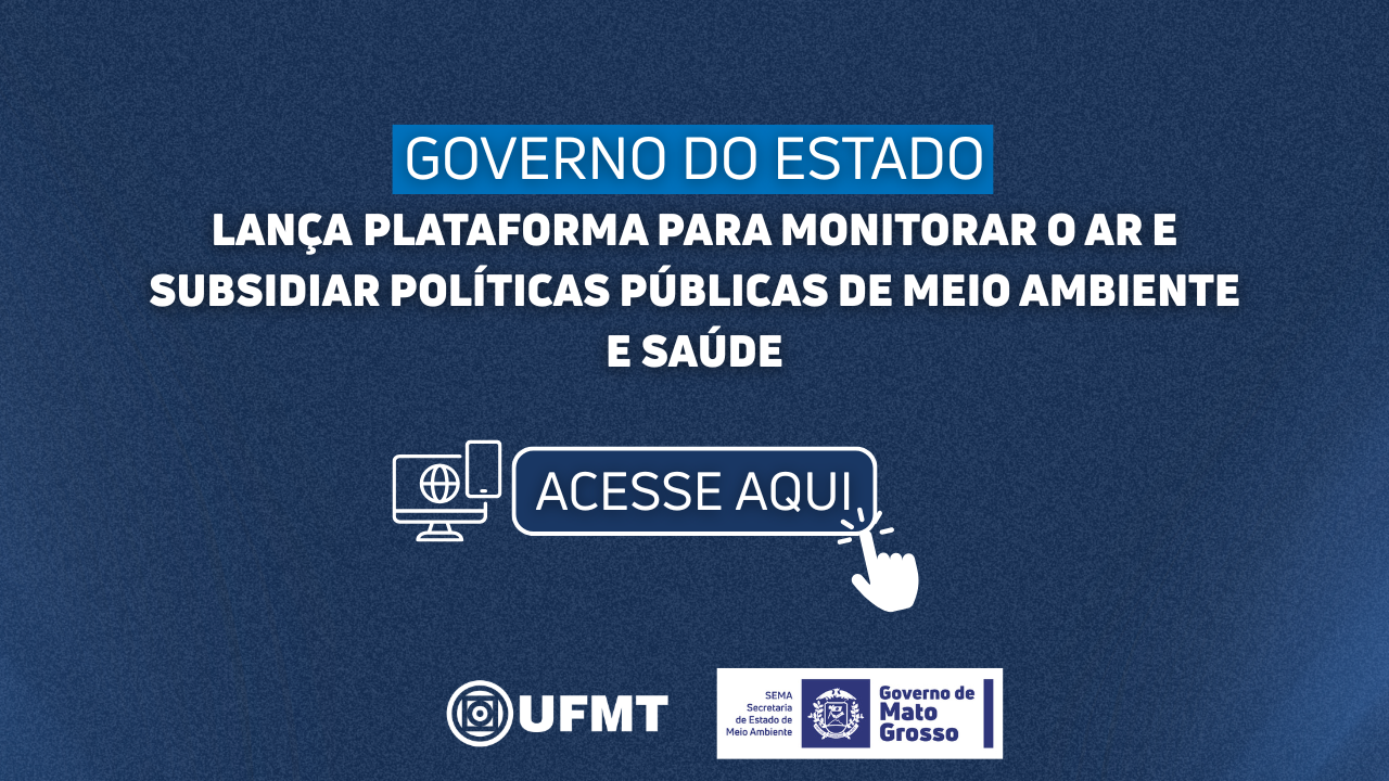 Plataforma de Monitoramento de Qualidade do Ar de Mato Grosso