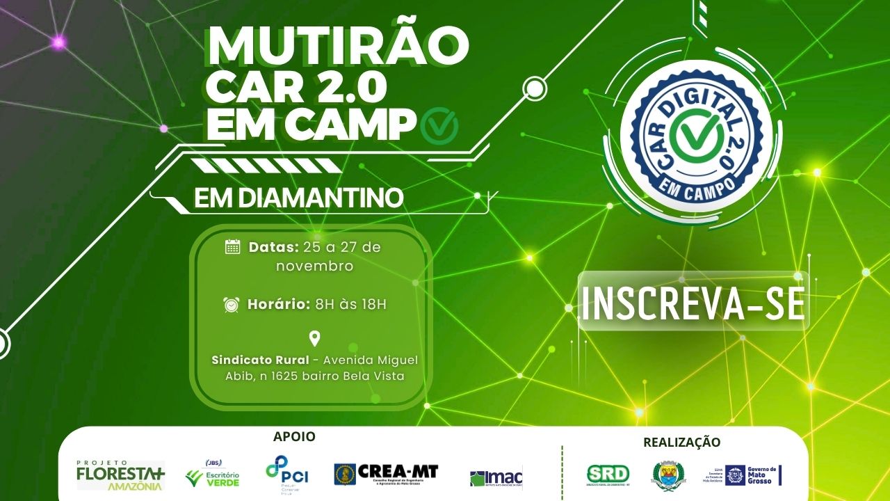 Car Digital 2.0 em Campo | Diamantino