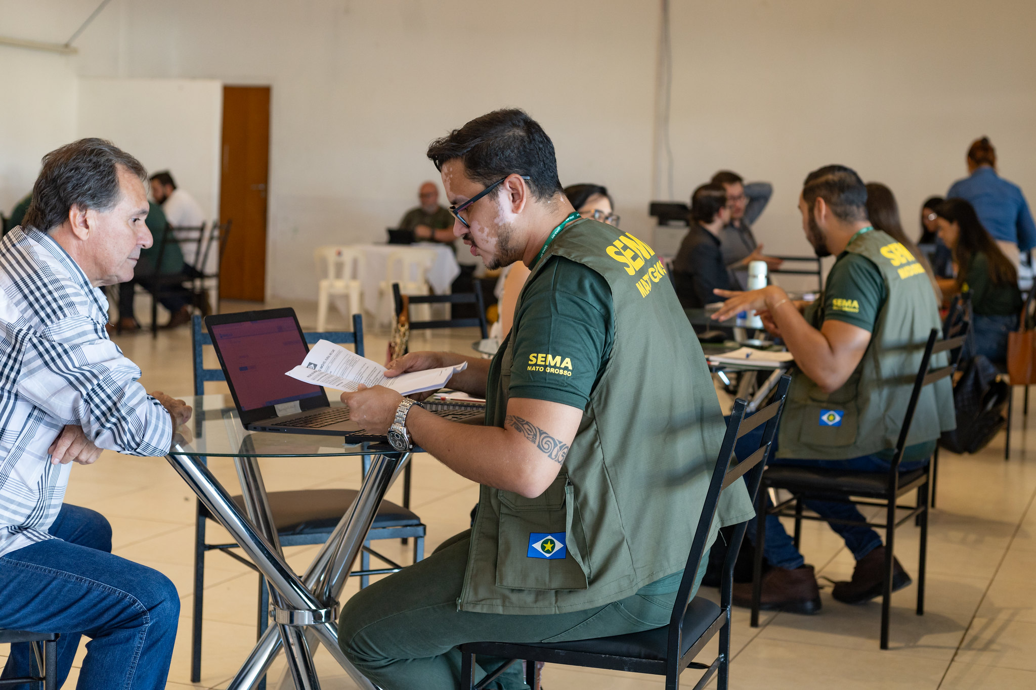 Veja o passo a passo para agendar o atendimento com o órgão ambiental. Foto Karla Silva / Sema-MT