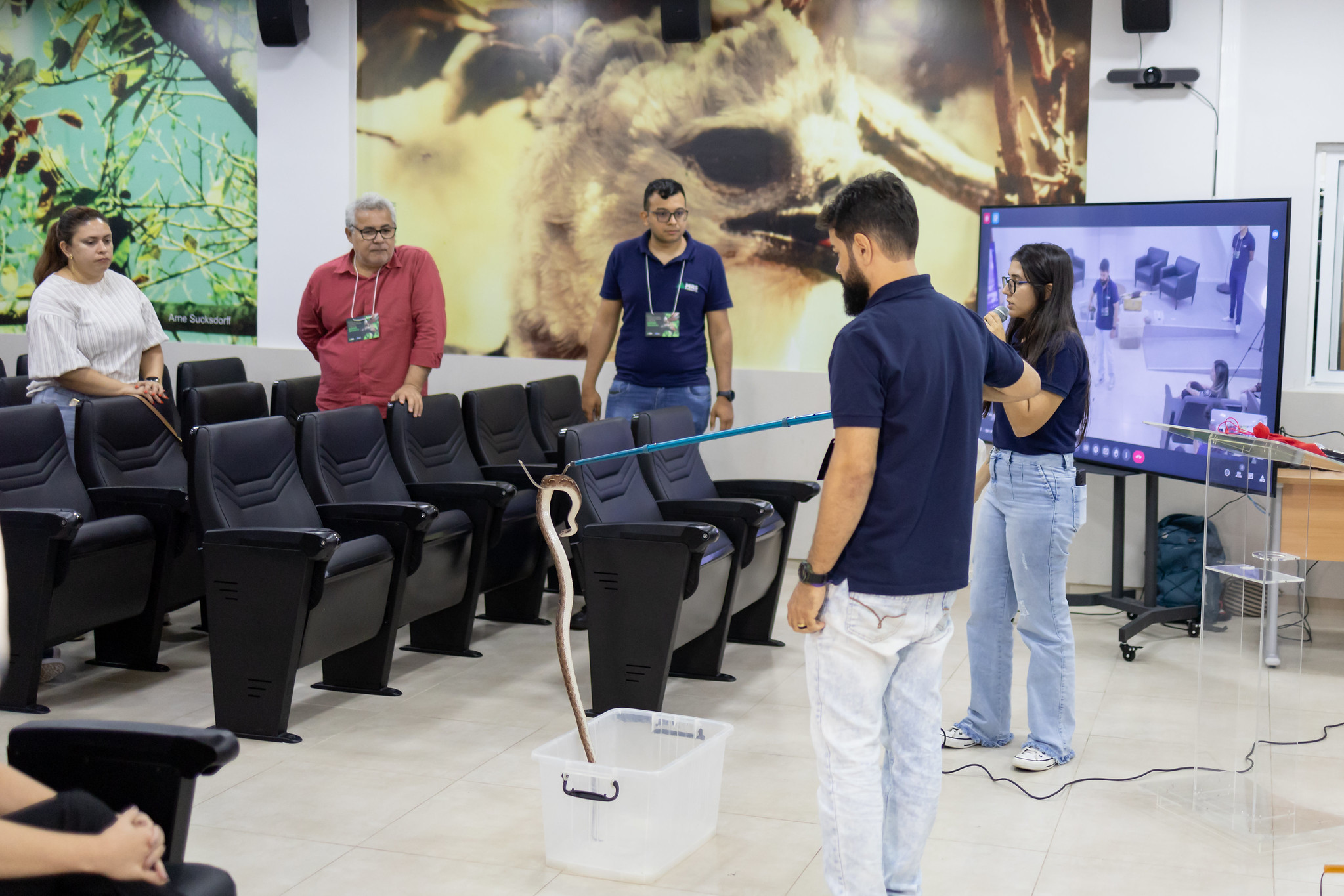 Equipe de Licenciamento da Sema participa de workshop “Técnicas em Captura, Contenção, Manuseio e Soltura de Animais Silvestres