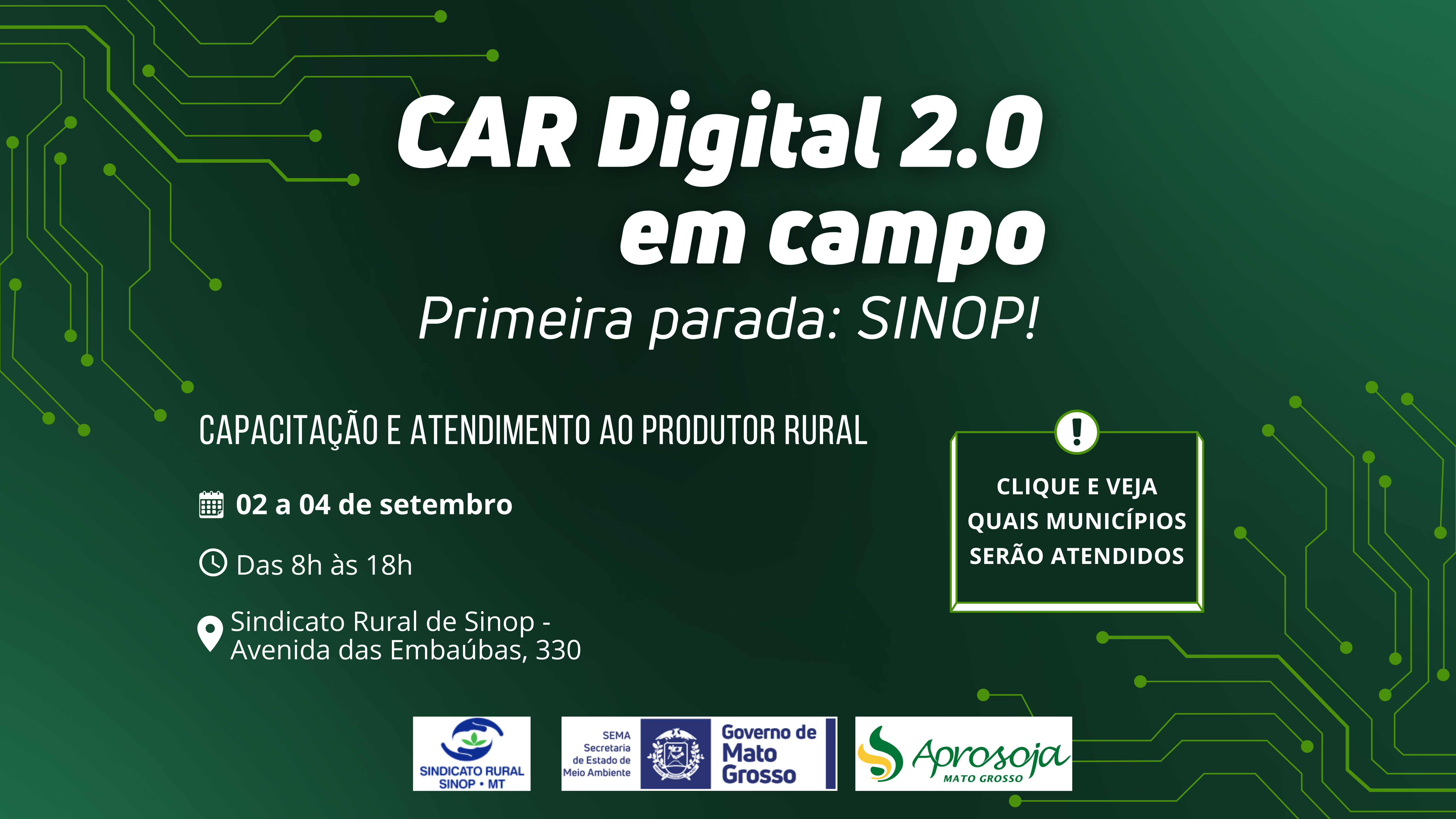Car Digital 2.0 em Campo 