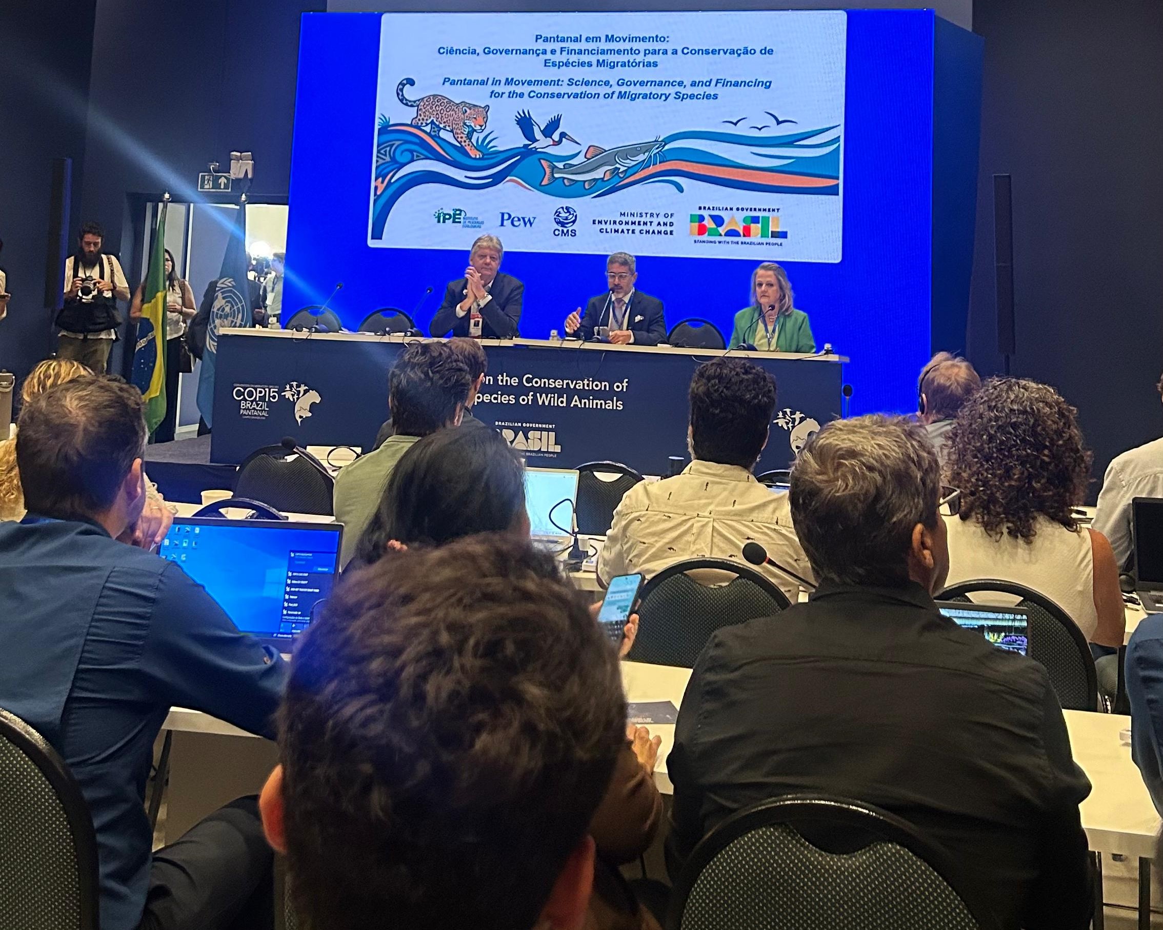 Sema participa de convenção sobre espécies migratórias com destaque para ações de conservação do Pantanal