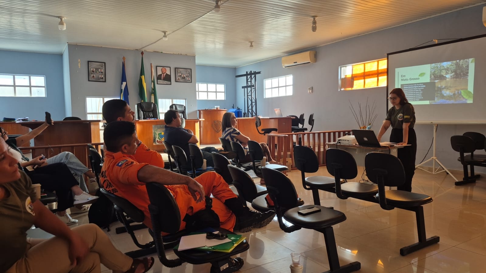 Sema realiza capacitação voltada para os conselheiros da APA Cabeceiras do Rio Cuiabá e Parque Água do Cuiabá