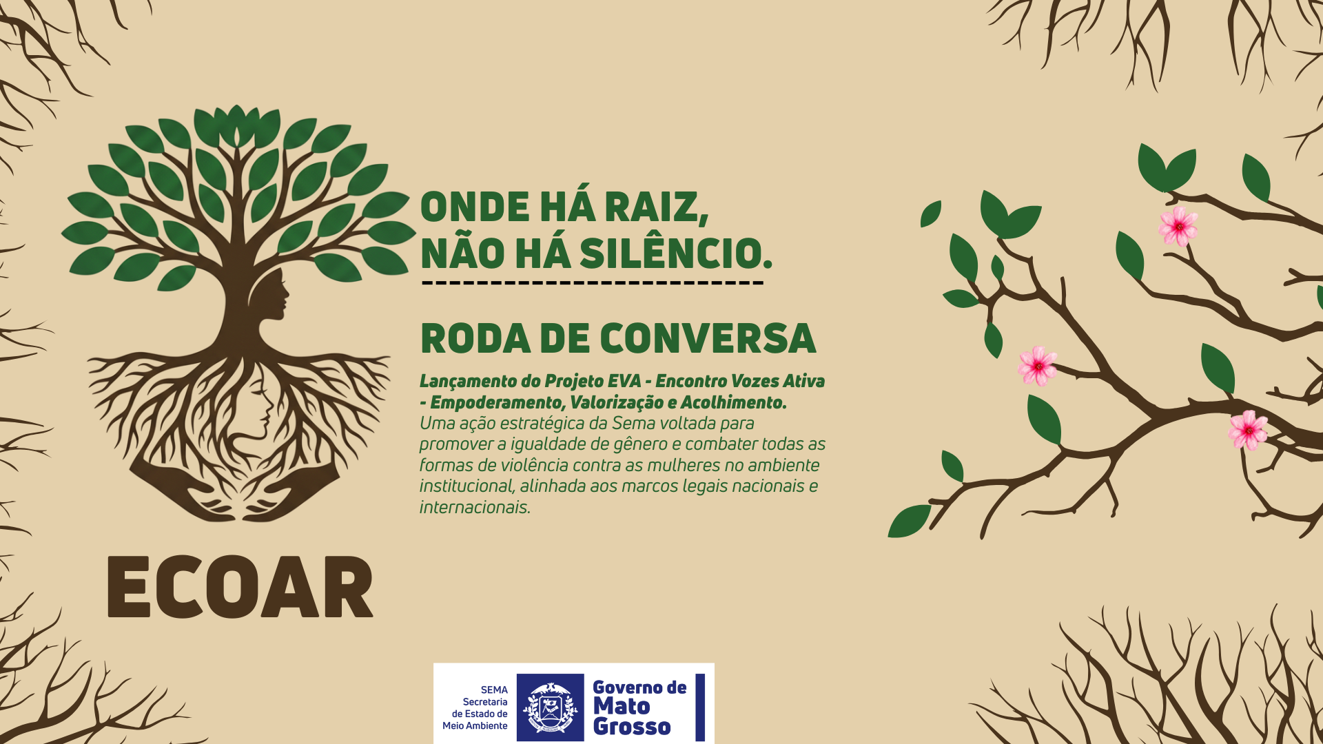 Sema promove roda de conversa para lançamento de campanha de combate à violência contra a mulher