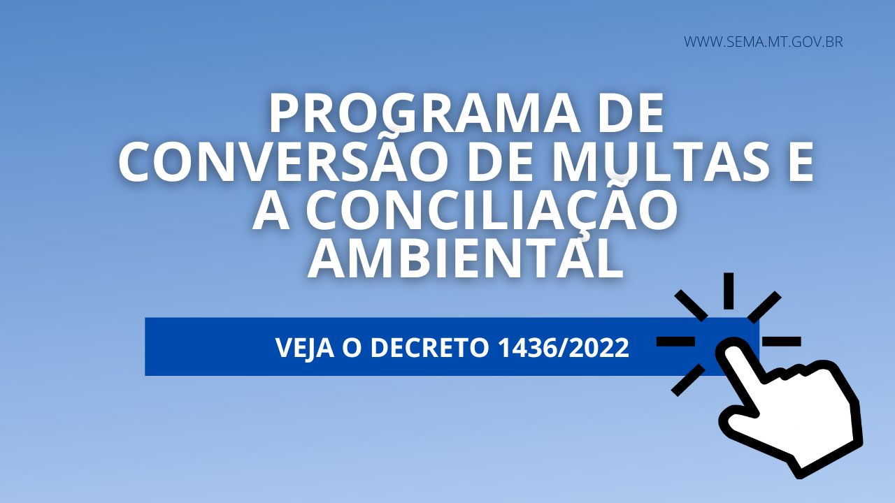 DECRETO | Programa de Conversão de Multas e Conciliação
