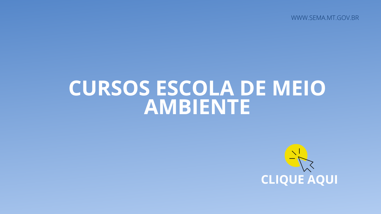 Cursos Escola de Meio Ambiente