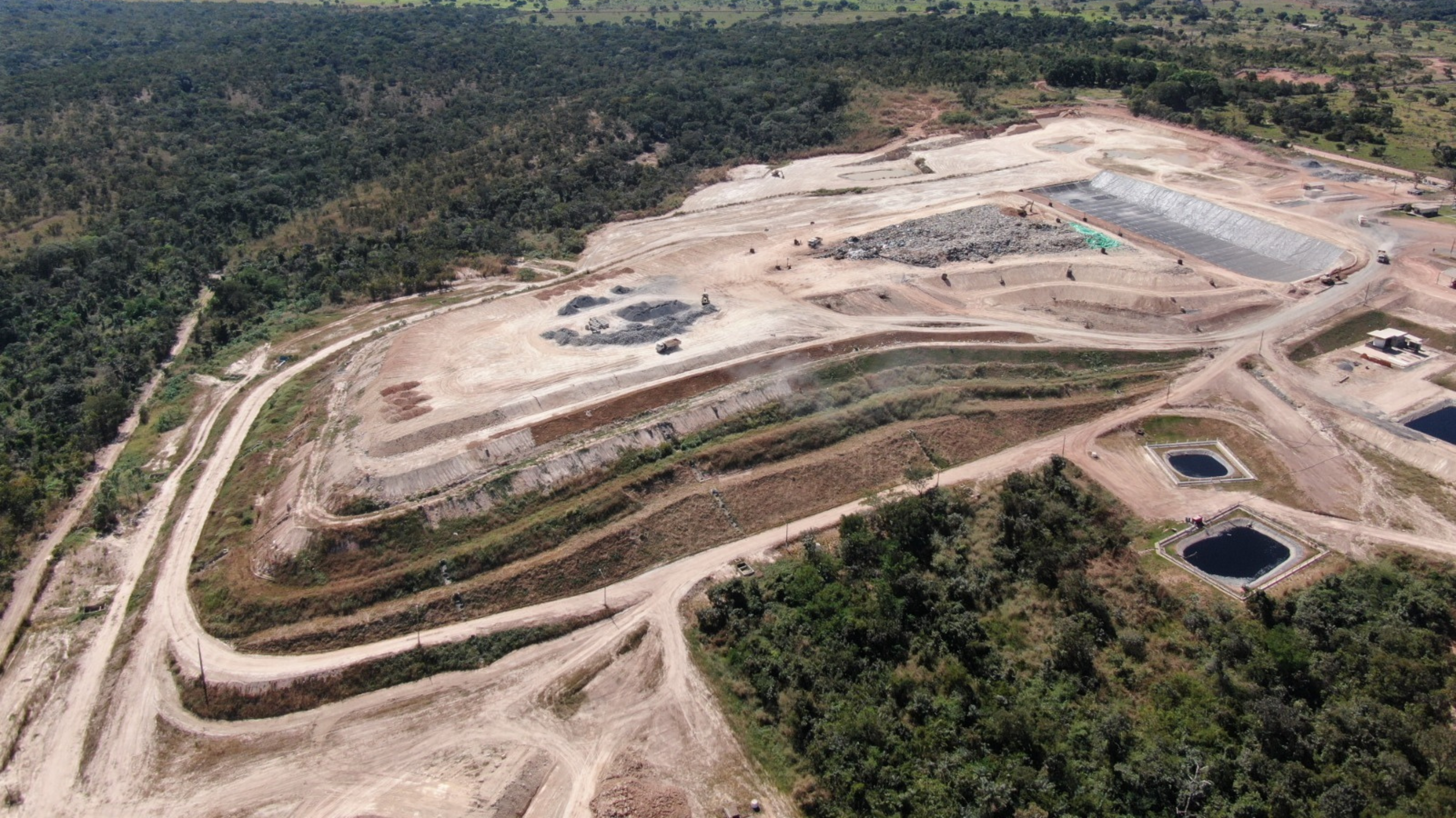 Aterros sanitários recebem resíduos de municípios que concentram 81% da população de MT