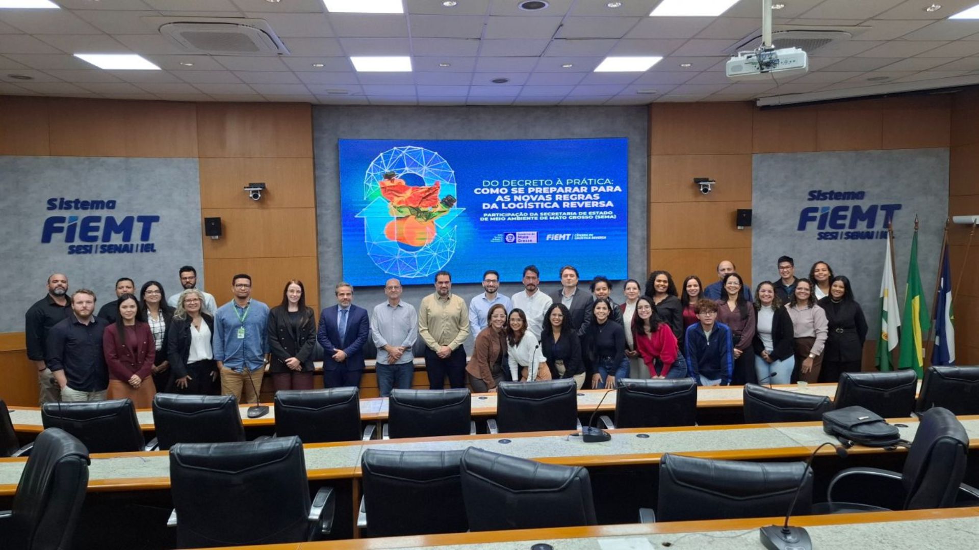 Sema participa de debate sobre as novas regras da logística reversa em Mato Grosso
